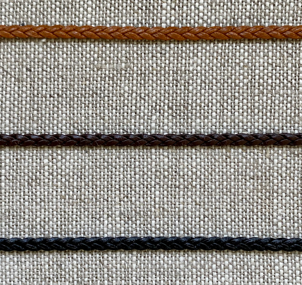 Braided Leather Cord